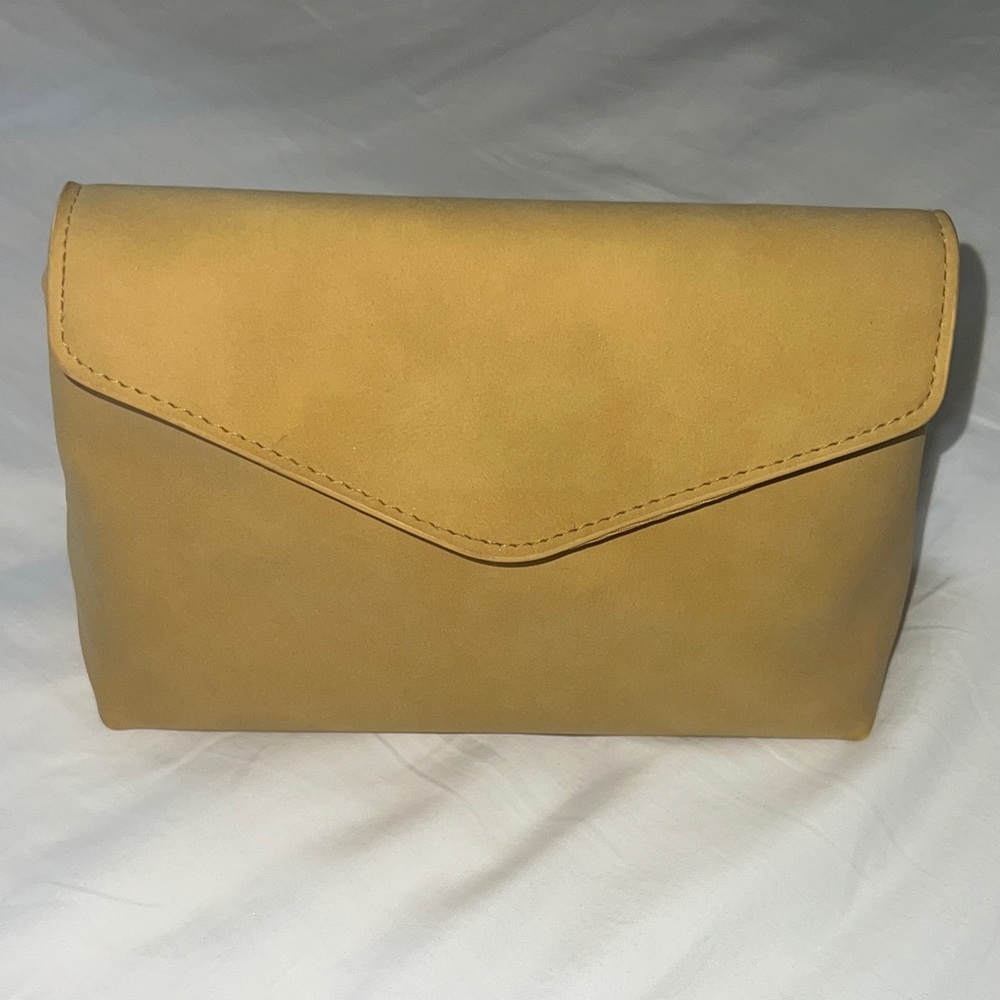 Yellow Suede Bag